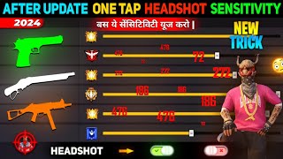 Free Fire Max Auto Headshot Trick 2024 Sensitivity  2gb 4gb 6gb Ram Headshot Sensitivity Setting [upl. by Lyudmila]