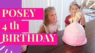 POSEYS 4TH BIRTHDAY [upl. by Enilesoj]