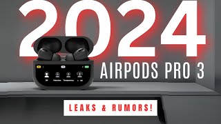 AIRPODS PRO 3 RELEASING NEXT WEEK  NEW 2024 AIRPODS PRO 3 LEAKED [upl. by Acirre]