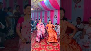 Wedding vibes 🥰 wedding dance bodosong assam shorts 1000subscriber subscribemychannel [upl. by Novad]