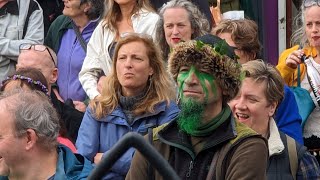 Glastonbury Town Beltane Celebrations May 2023 Bards amp Maypole [upl. by Lusty]