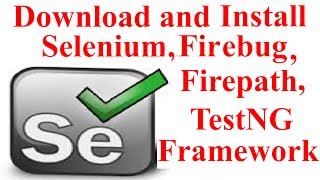 Selenium Tutorial for BeginnersDownload and install Selenium WebdriverTestNG and Jar files [upl. by Rola]