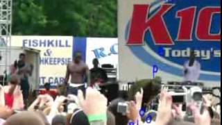 Akon Throws Kid Off Stage [upl. by Ahsineb]