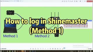 How to log in to ShinemasterMethod 1 [upl. by Om]