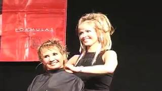 101 HAIRCUTS STYLIST CHOPPED HER OWN BANGS DVD 167 HAIRCUTNET [upl. by Najtsirk832]