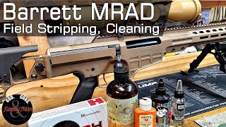 How To Field Strip Clean and Lubricate a Barrett MRAD [upl. by Rodoeht]