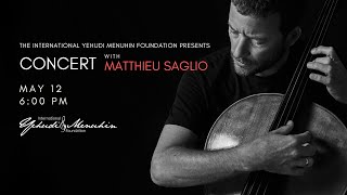 Matthieu Saglio Solo  concert from home [upl. by Bennet]