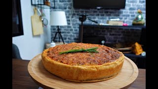 RECETTE TARTE au THON et POIVRONS facile [upl. by Gniy]