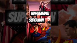 Homelander VS Superman who is stronger shorts [upl. by Aduhey]