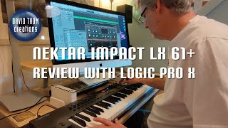 Nektar Impact LX61 Review with Logic Pro X [upl. by Dylana387]