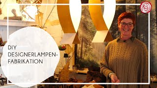 DIY Designer Lampenfabrikation  Wohnen amp Schenken  Christa Wagner [upl. by Ayim]