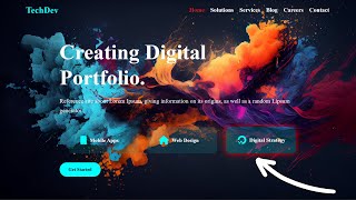 Level Up Your Skills Develop a Professional Portfolio with HTML CSS and JavaScript [upl. by Brier]