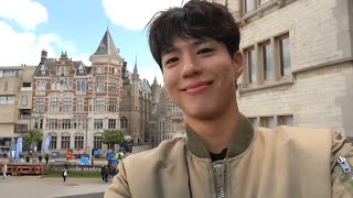 PARK BO GUM MusicBank World Tour IN Belgium feat Taipei BEHIND FILM [upl. by Meeker]