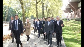 Dans les pas dEmmanuel Macron à Strasbourg [upl. by Franciska]