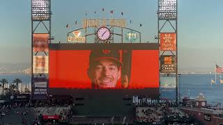 San Francisco Giants vs Miami Marlins Starting Lineups Oracle Park 83024 [upl. by Malinowski]