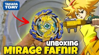 mirage fafnir beyblade unboxing and review  Best fafnir ever [upl. by Aicilegna824]