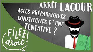 Arrêt Lacour  Tentative de meurtre et actes préparatoires Cour de cassation 25 octobre 1962 [upl. by Solrak]