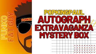 PopKingPaul Autograph Extravaganza Mystery Box TOP ROW GRAIL PULLED [upl. by Guido596]