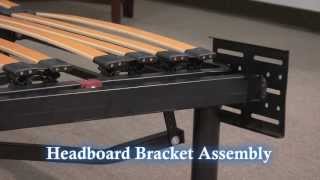 Adjustable Platform Frame HeadboardFootboard Bracket [upl. by Eveivenej]