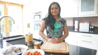 Prawn Pesto Pasta Quick Recipe for Busy Women [upl. by Annawat621]