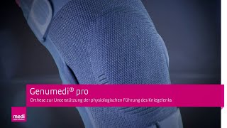 Genumedi® pro Kniebandage bei Knieinstabilitäten  medi [upl. by Artinek614]