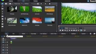 How To Add Motion to a Still Image in PowerDirector 12 Magic Motion Tool [upl. by Bobbette]