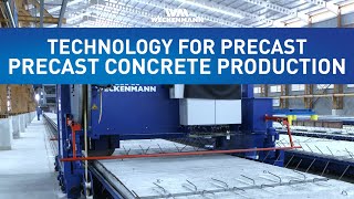 WECKENMANN  TECHNOLOGY FOR PRECAST CONCRETE PRODUCTION [upl. by Lemor]