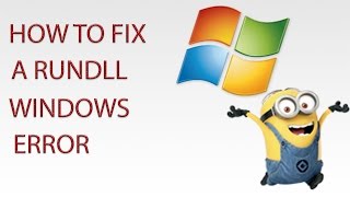 How to Fix a RUNDLL There Was a Problem Starting Error  2023 [upl. by Doughman]