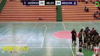 HOSPICIO vs AREQUIPA 34 varones VIII CAMPEONATO INTERNACIONAL DE HANDBALL [upl. by Felicidad]