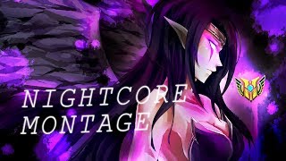 Morgana NIGHTCORE Montage  Best Support Season 8 [upl. by Gefell]