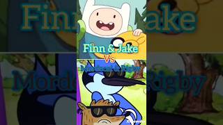 Finn amp Jake vs Mordecai amp Rigby childhood adventuretime regularshow cartoonnetwork [upl. by Gal573]