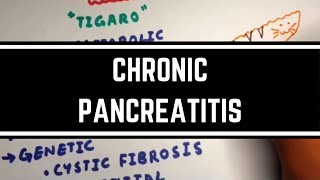 Chronic Pancreatitis made easy  PathophysiologyCausesSigns ComplicationsDIagnosisManagement [upl. by Nivonod218]