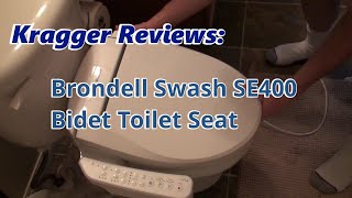 Kragger Reviews Brondell Swash SE400 Bidet Toilet Seat [upl. by Kilgore]