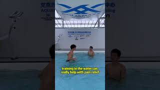 Underwater treadmill rehabilitation dailyworkout fitness running workout AQUAMAXX treadmill [upl. by Eselahc366]