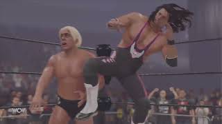 WWE2K24 Ric Flair VS Bret Hart PlayStation 5 [upl. by Meridel]