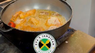 Jamaican Fried Chicken friedchicken jamaicafood [upl. by Ambrose]