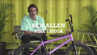 BEN ALLEN  Sunday Bikes  Bike Check  BMX [upl. by Cran]