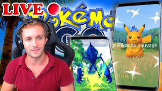 🔴 POKEMON GO FEST MONDIAL en DIRECT de GUADELOUPE   UN MAX de SHINY en LIVE [upl. by Nosnirb]