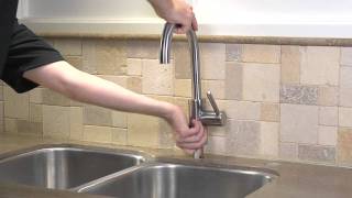 Installing a Pfister 1Handle Kitchen Faucet  Solo Collection [upl. by Le199]