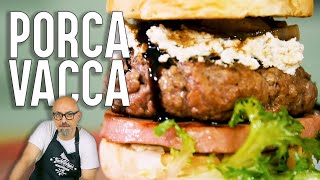 Questo BURGER vi farà dire PORCA VACCA 🐷🐮  JACK BURGER  Cucina da Uomini [upl. by Elephus]