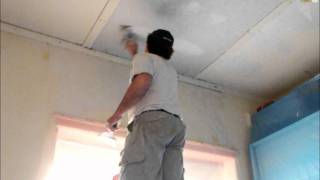 Plaster Strapped Ceiling and Wall Repairs Elsternwick [upl. by Analad647]