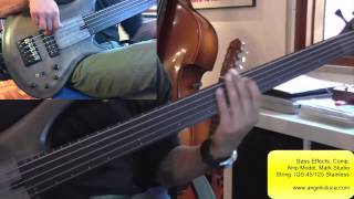 Giugno 73  Fabrizio De Andrè  Intro Bass Solo  Bass Cover Ita [upl. by Amalburga]