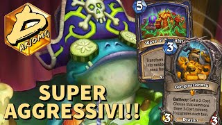 Il mazzo piu AGGRO della nuova espansione EVOLVE SHAMAN HEARTHSTONE ITA [upl. by Nicholle727]