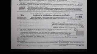 Paying Taxes  What Is a W4 Form [upl. by Trilbie409]