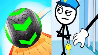 THIEF PUZZLE vs GOING BALLS । Puzzle Games For Android । Puzzle Game Youtube । Krezz Gamerz [upl. by Conah]