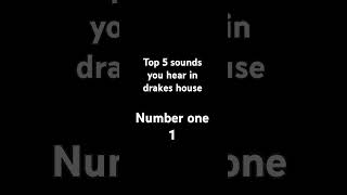 Top 5 sounds you can hear in Drakes house drake Top5 house [upl. by Alaj379]