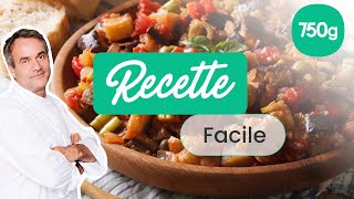 Recette facile  ratatouille  750g [upl. by Oigufer322]