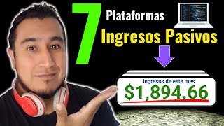 💻 7 Plataformas que PAGAN de Forma Recurrente 💰INGRESOS PASIVOS💰 [upl. by Amej902]