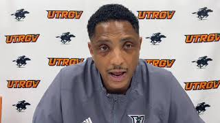 2 UTRGV Mens Basketball Opens WAC Tournament Thursday [upl. by Esiom]