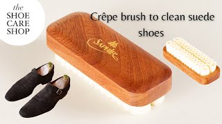 How to clean your suede shoes  with Saphir Médaille dOr [upl. by Helfant249]